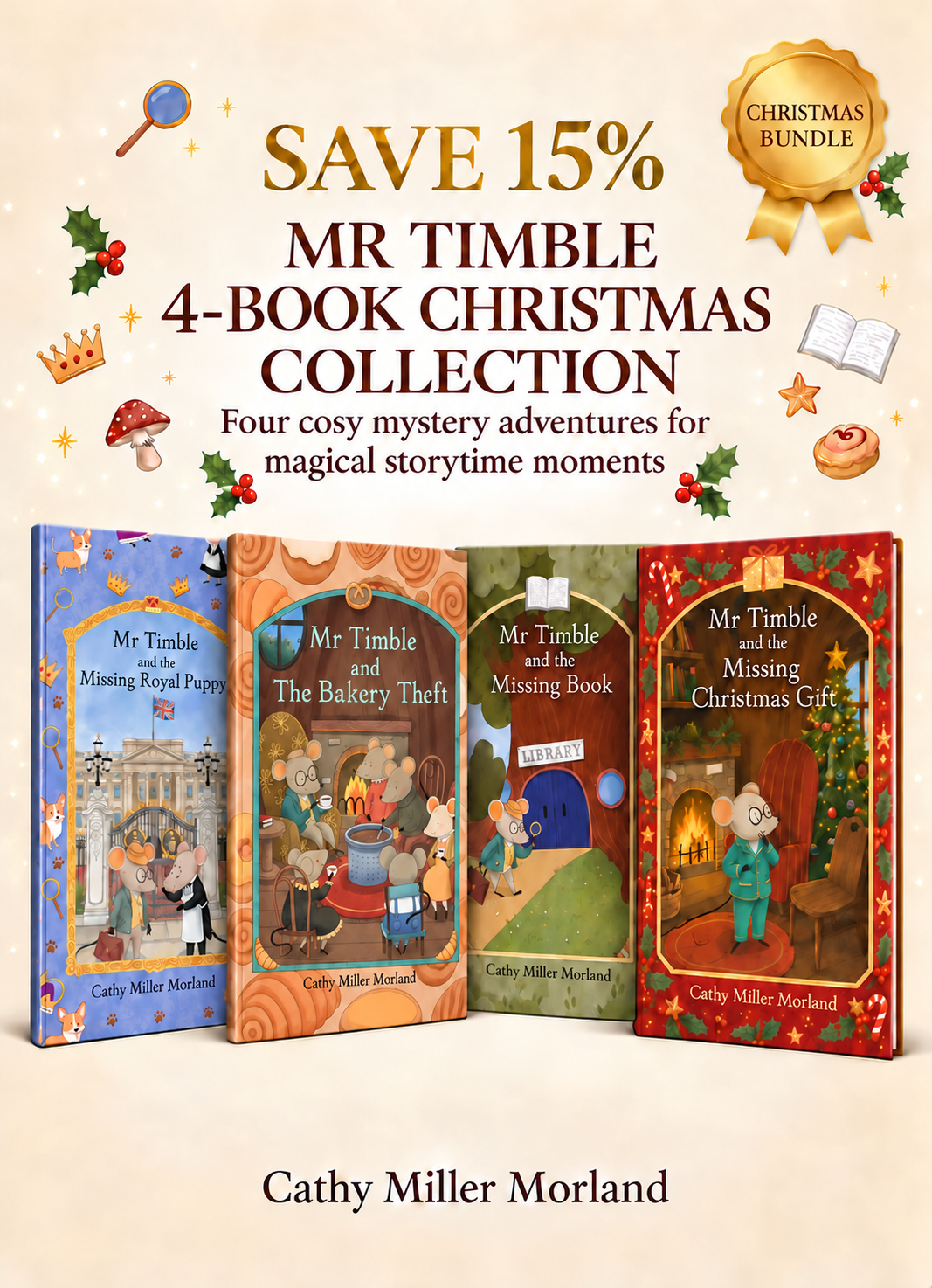 Mr Timble’s Four-Book Christmas Bundle: Rhyming Children’s Books for Ages 2–7