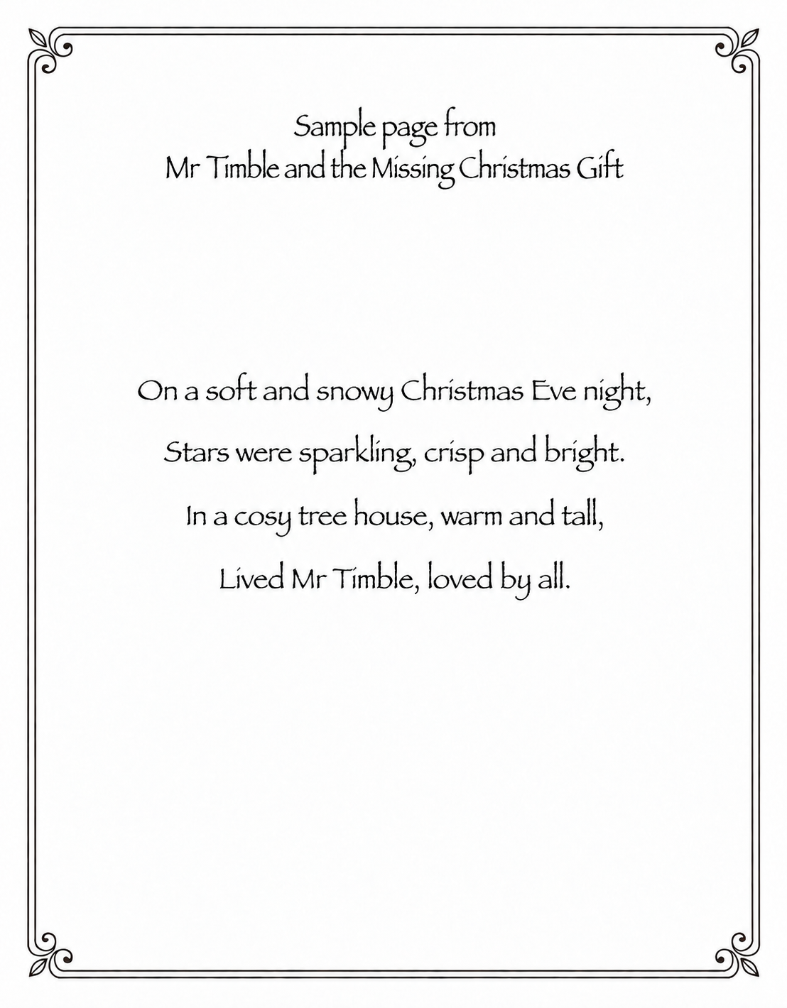 Mr Timble’s Four-Book Christmas Bundle: Rhyming Children’s Books for Ages 2–7